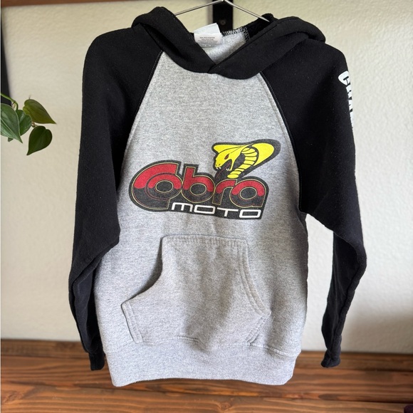Youth Cobra Moto Hoodie - Picture 1 of 4